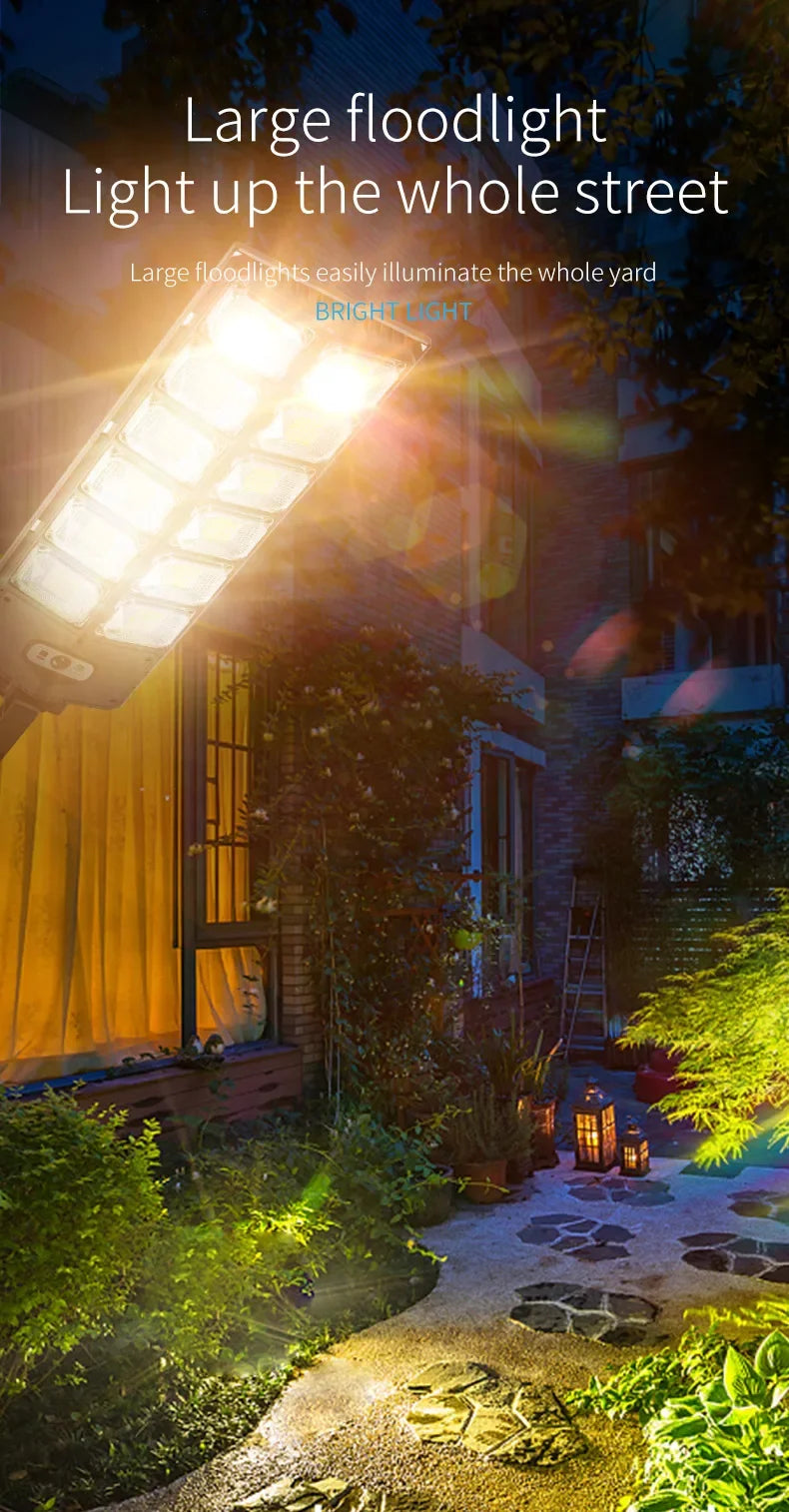 Super Bright Outdoor Solar LED Wall Lights with Motion Sensor - Smarsty