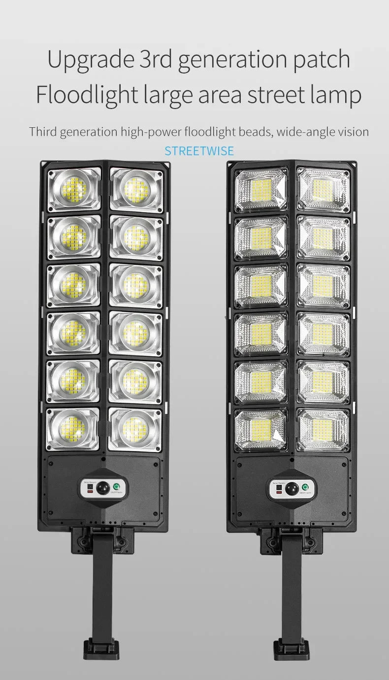 Super Bright Outdoor Solar LED Wall Lights with Motion Sensor - Smarsty