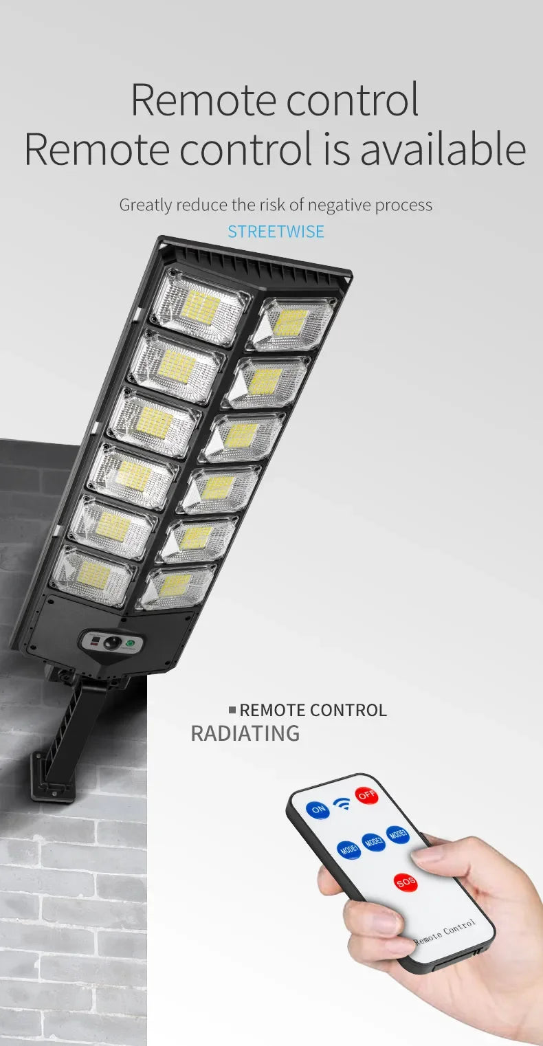 Super Bright Outdoor Solar LED Wall Lights with Motion Sensor - Smarsty