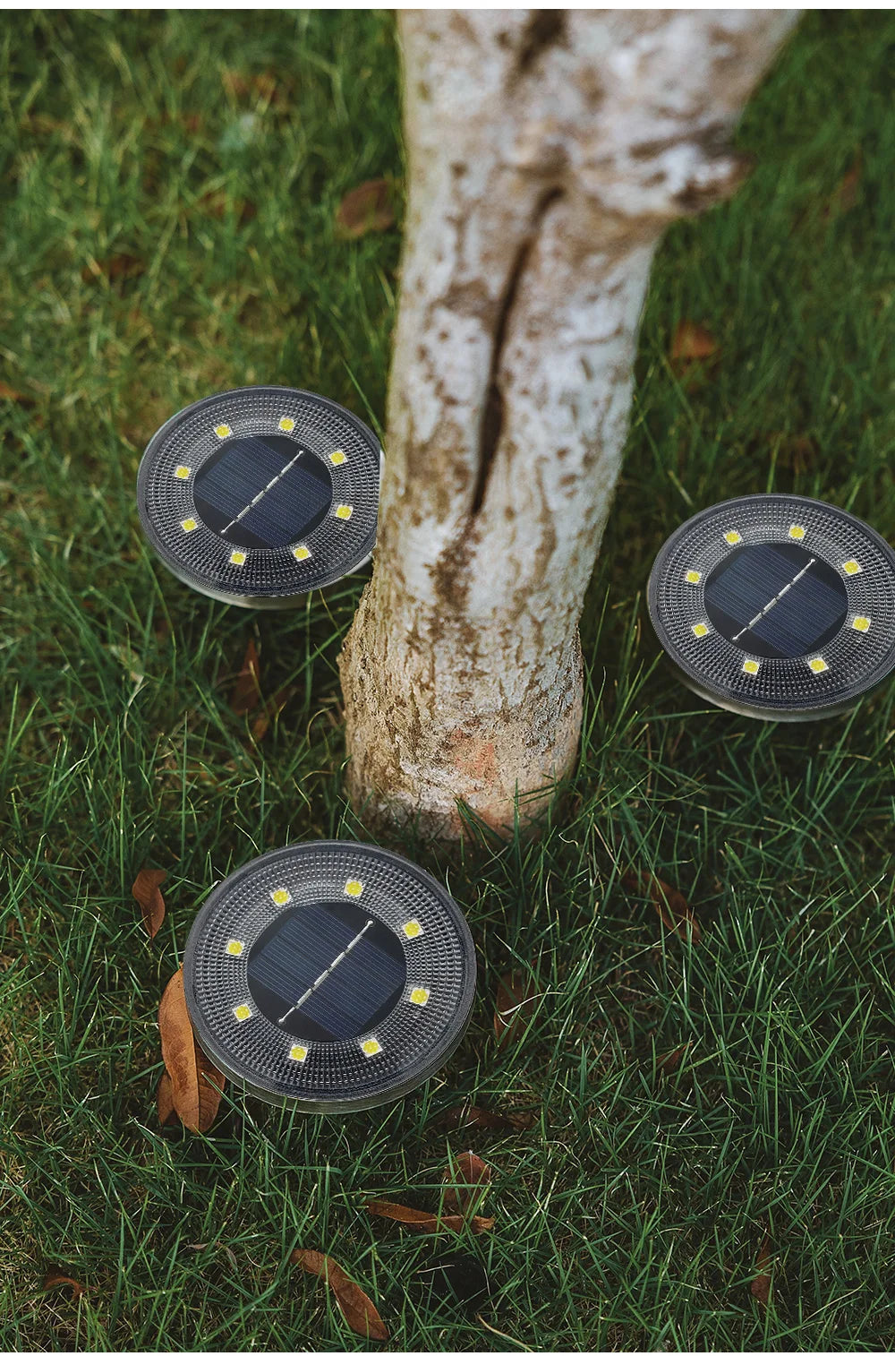 IP68 Waterproof Solar LED Outdoor Ground Lights - Smarsty