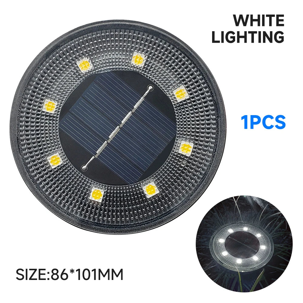 IP68 Waterproof Solar LED Outdoor Ground Lights - Smarsty