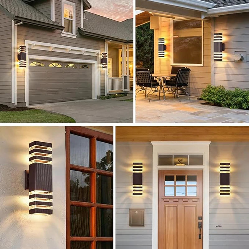LED Outdoor Wall Lights IP65 Waterproof for Garden - Smarsty