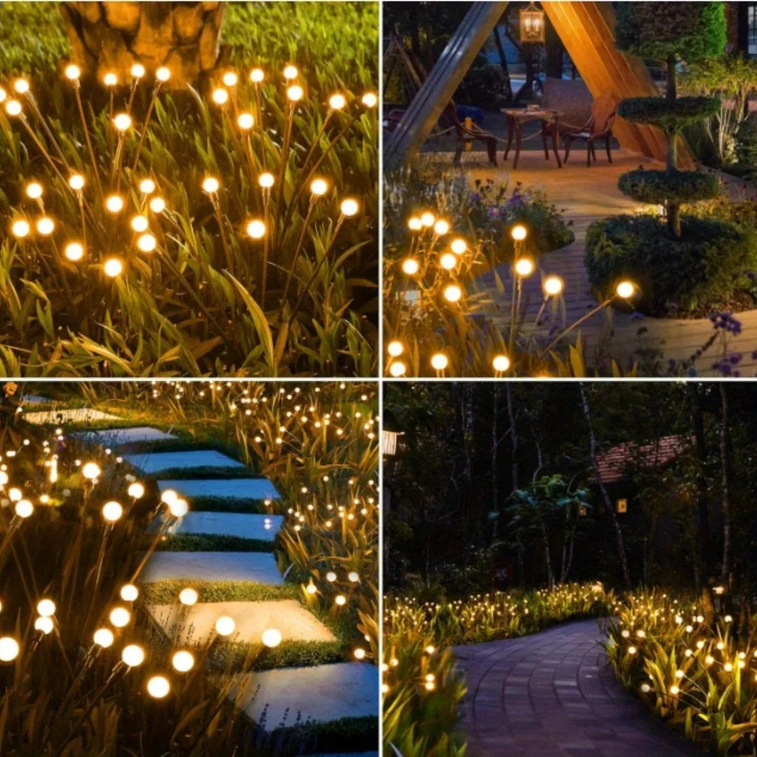 Solar LED Firefly Garden Lights for Outdoor Decoration - Smarsty