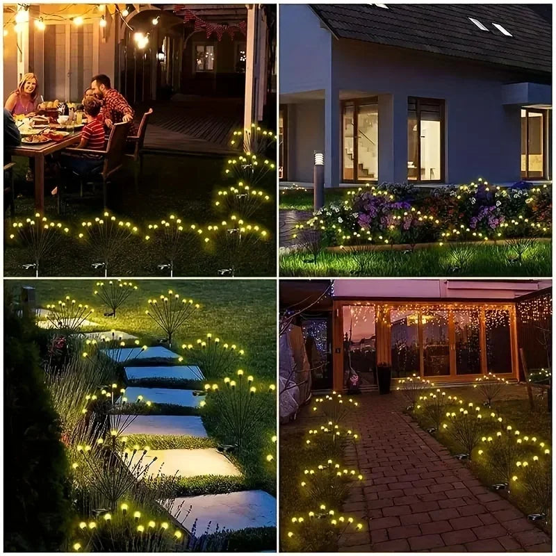 Solar LED Firefly Garden Lights for Outdoor Decoration - Smarsty