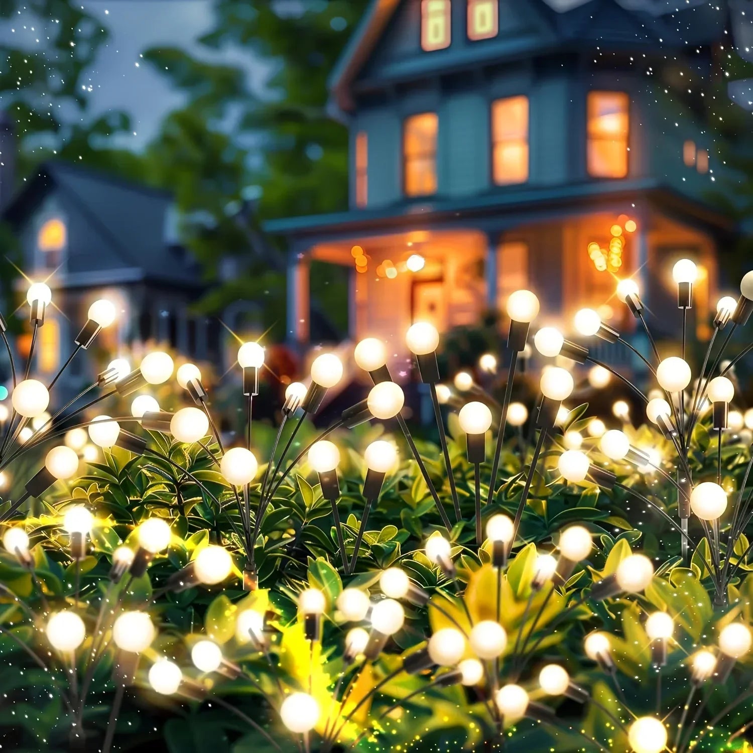 Solar LED Firefly Garden Lights for Outdoor Decoration - Smarsty