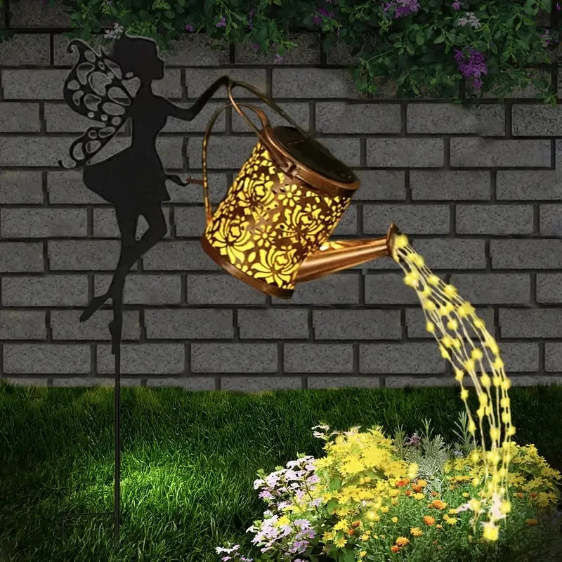 Solar Watering Can Lights for Stunning Garden Illumination - Smarsty