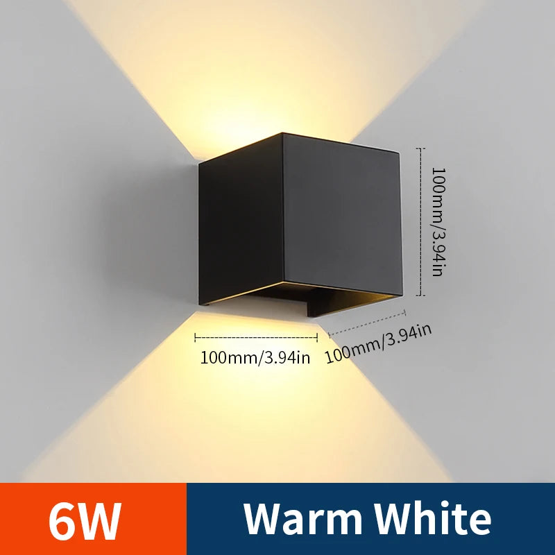 Adjustable LED Modern Wall Lamp for Indoor Outdoor Use - Smarsty