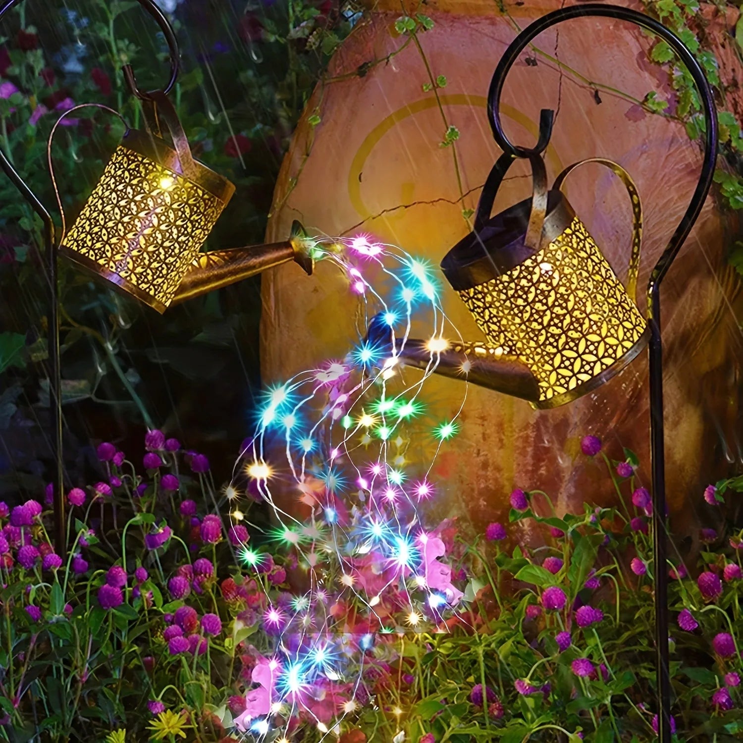 Solar Watering Can Lantern for Outdoor Garden Decor - Smarsty
