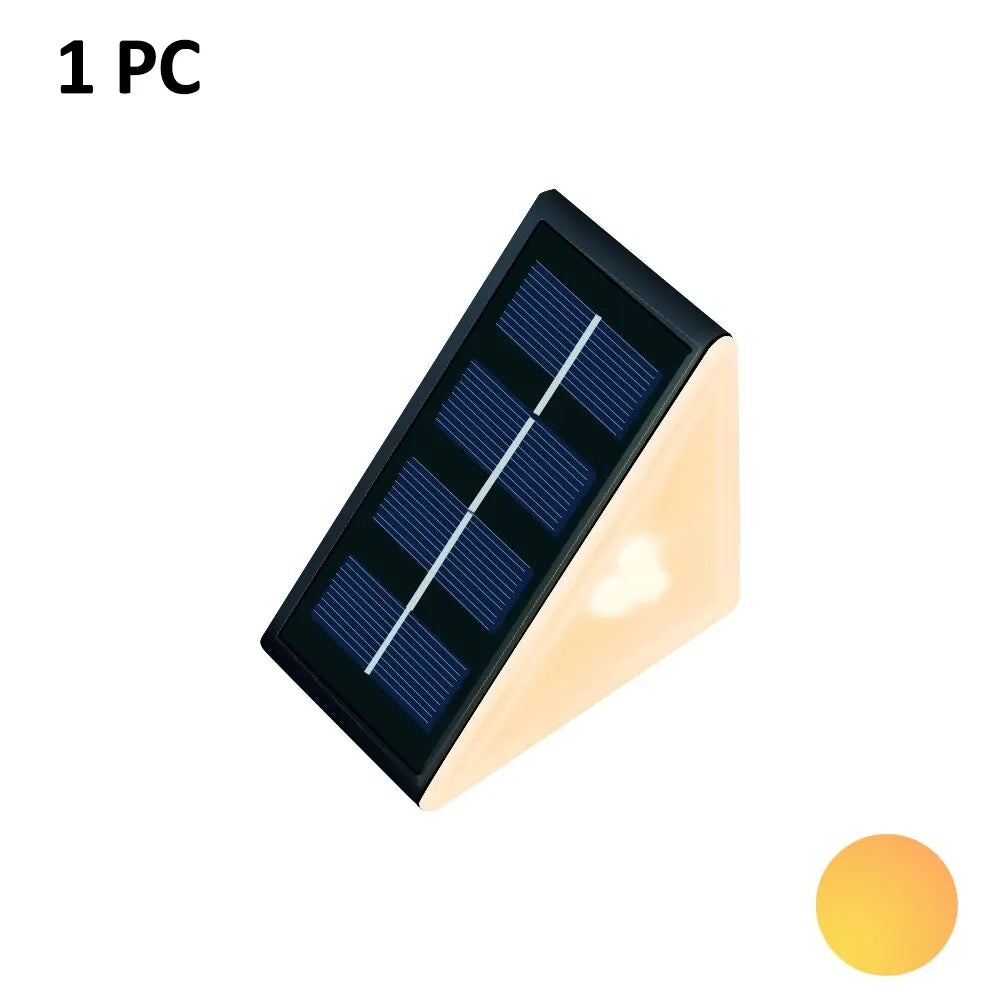Outdoor Solar Step Lights with RGB Colors for Safe Pathways - Smarsty