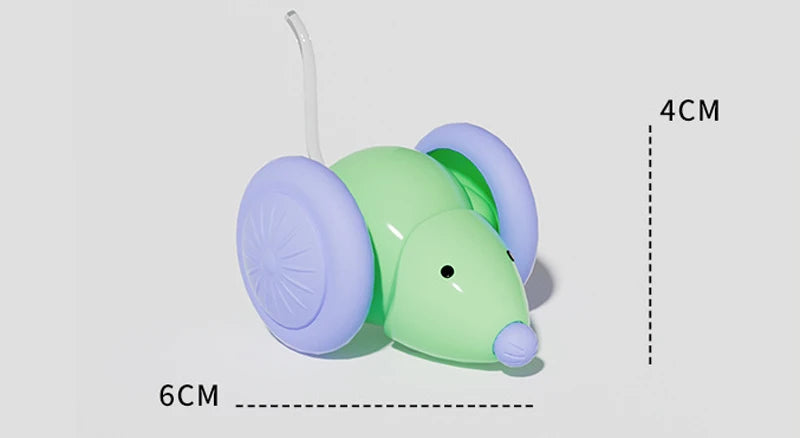 Interactive Electric Mouse Car Toy for Cats - Smarsty