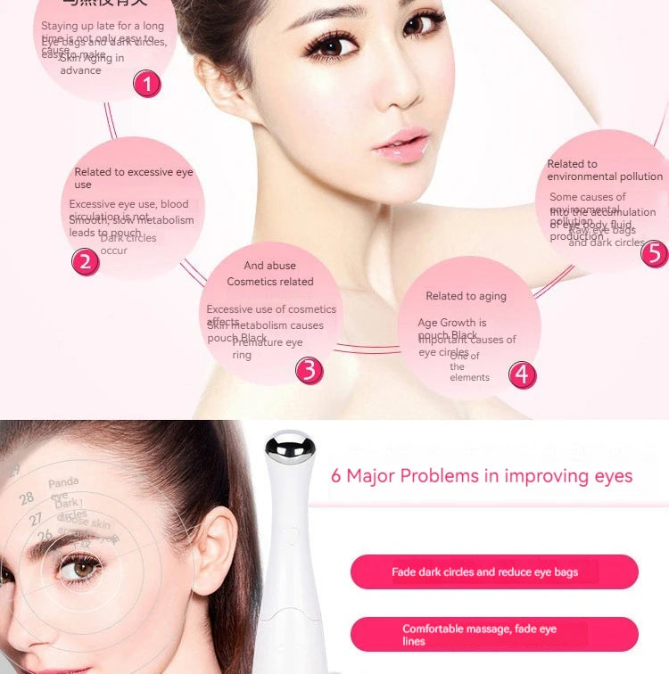 Electric Eye Massage Instrument for Reducing Fine Lines - Smarsty