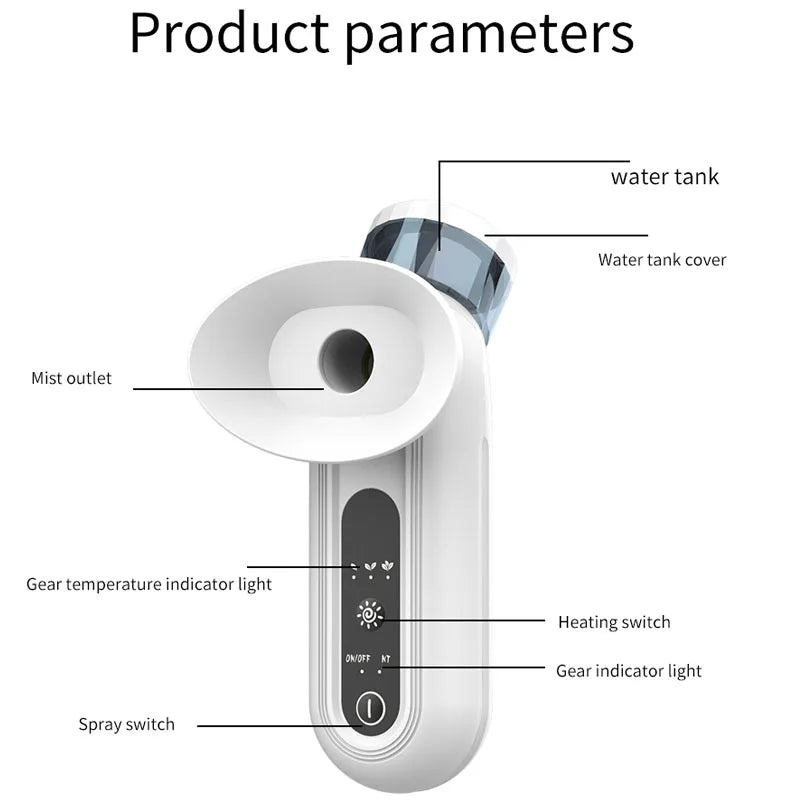 Electric Eye Massager with Nano Steam Hydration - Smarsty