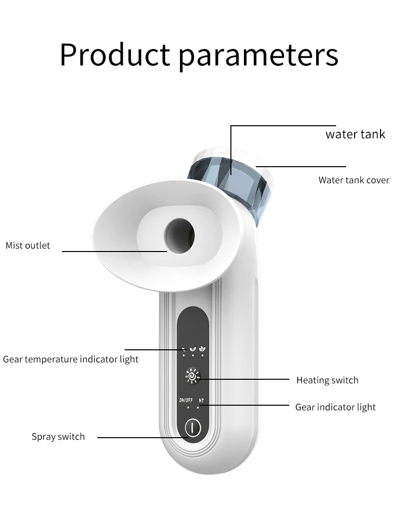 Electric Eye Massager with Nano Steam Hydration - Smarsty