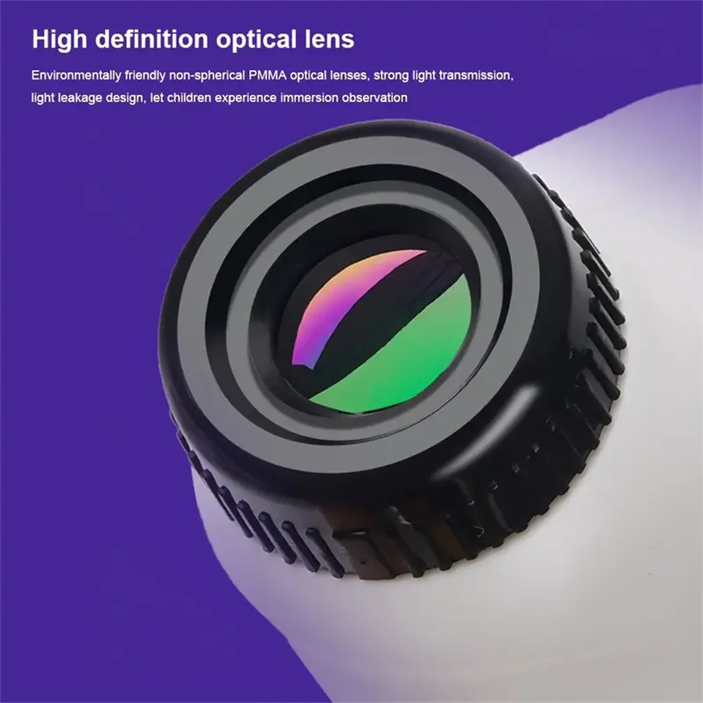 Handheld Microscope 60-120x With LED Light for Kids - Smarsty