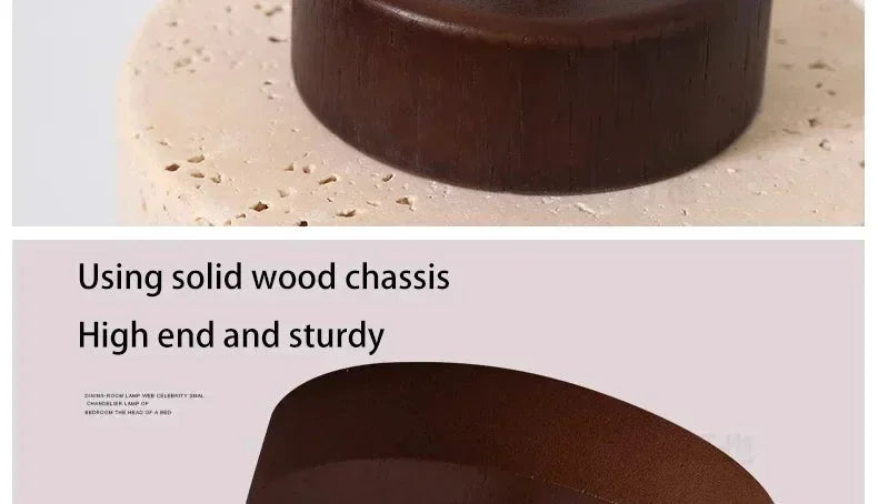 Yellow Cave Stone LED Pendant Lamp for Retro Home Lighting - Smarsty