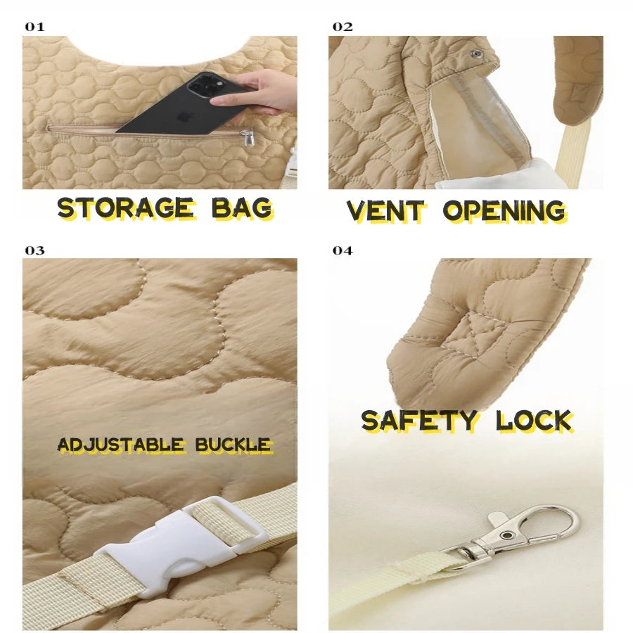 Extra Large Waterproof Pet Carrier Backpack for Dogs and Cats - Smarsty