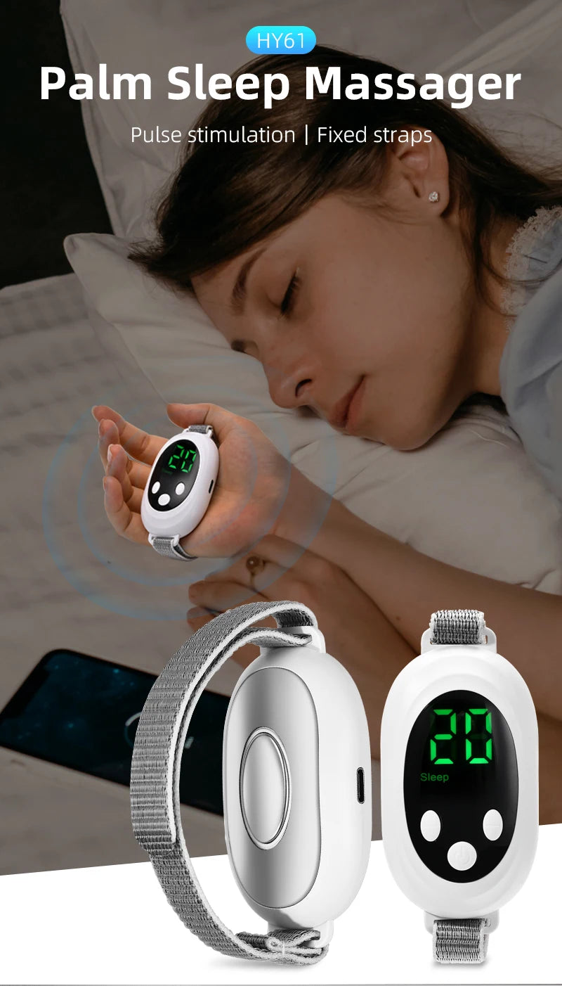 Microcurrent Sleep Aid Device for Insomnia Relief - Smarsty