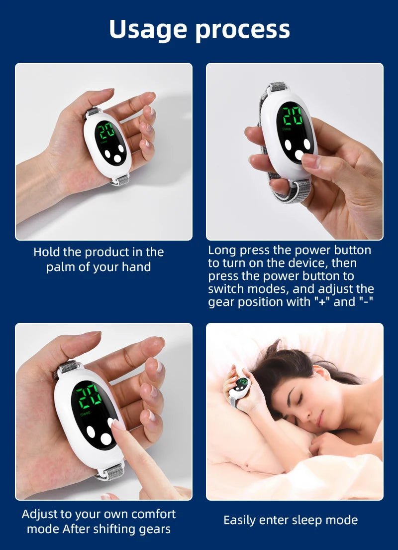 Microcurrent Sleep Aid Device for Insomnia Relief - Smarsty