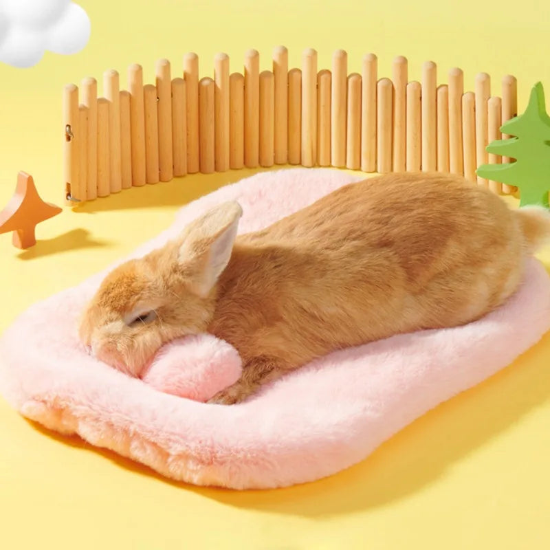 Warm Fleece Bed for Small Pets Cozy Nest - Smarsty