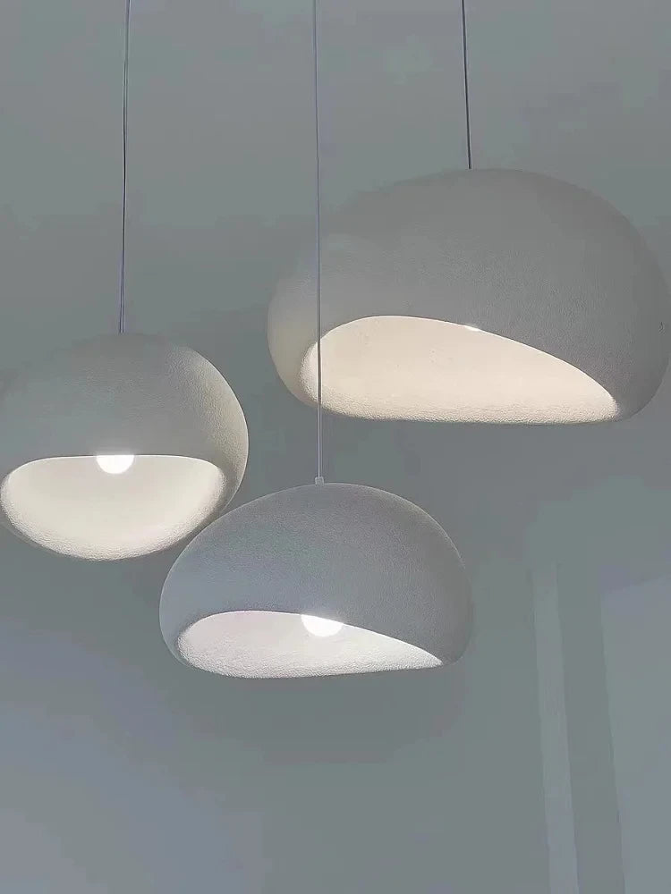 Nordic Wabi Sabi Style LED Chandelier for Elegant Home Decor - Smarsty
