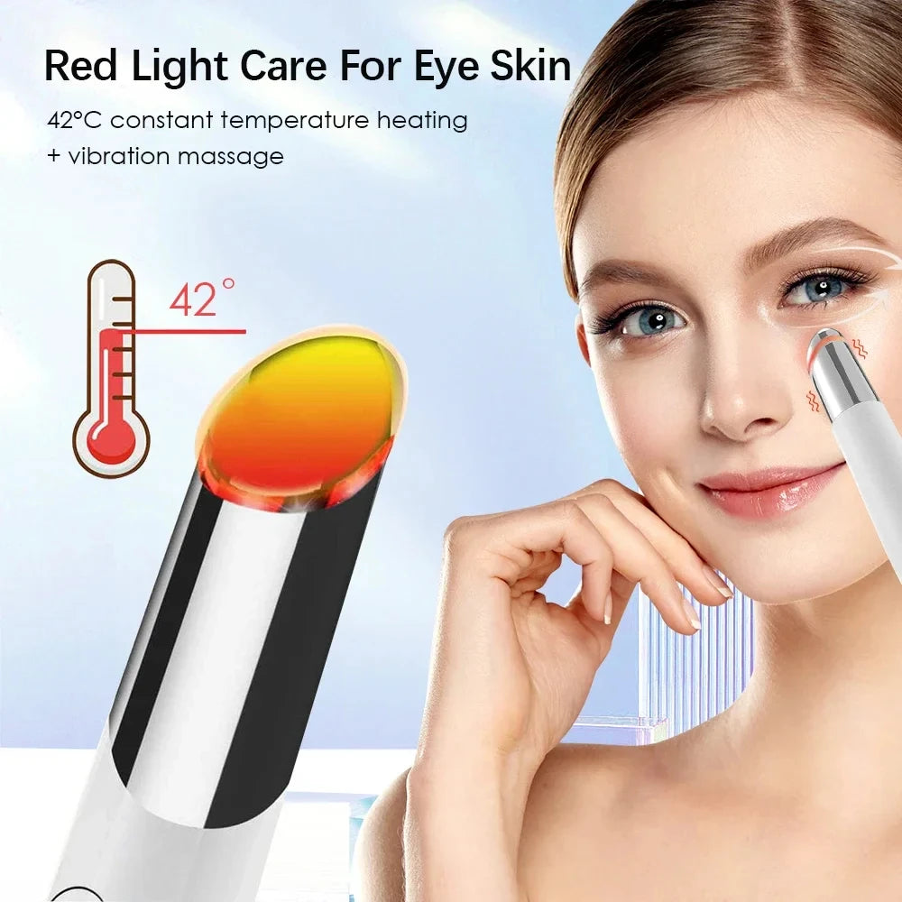 Vibration Eye Massager With Hot Compress And Blue Light - Smarsty