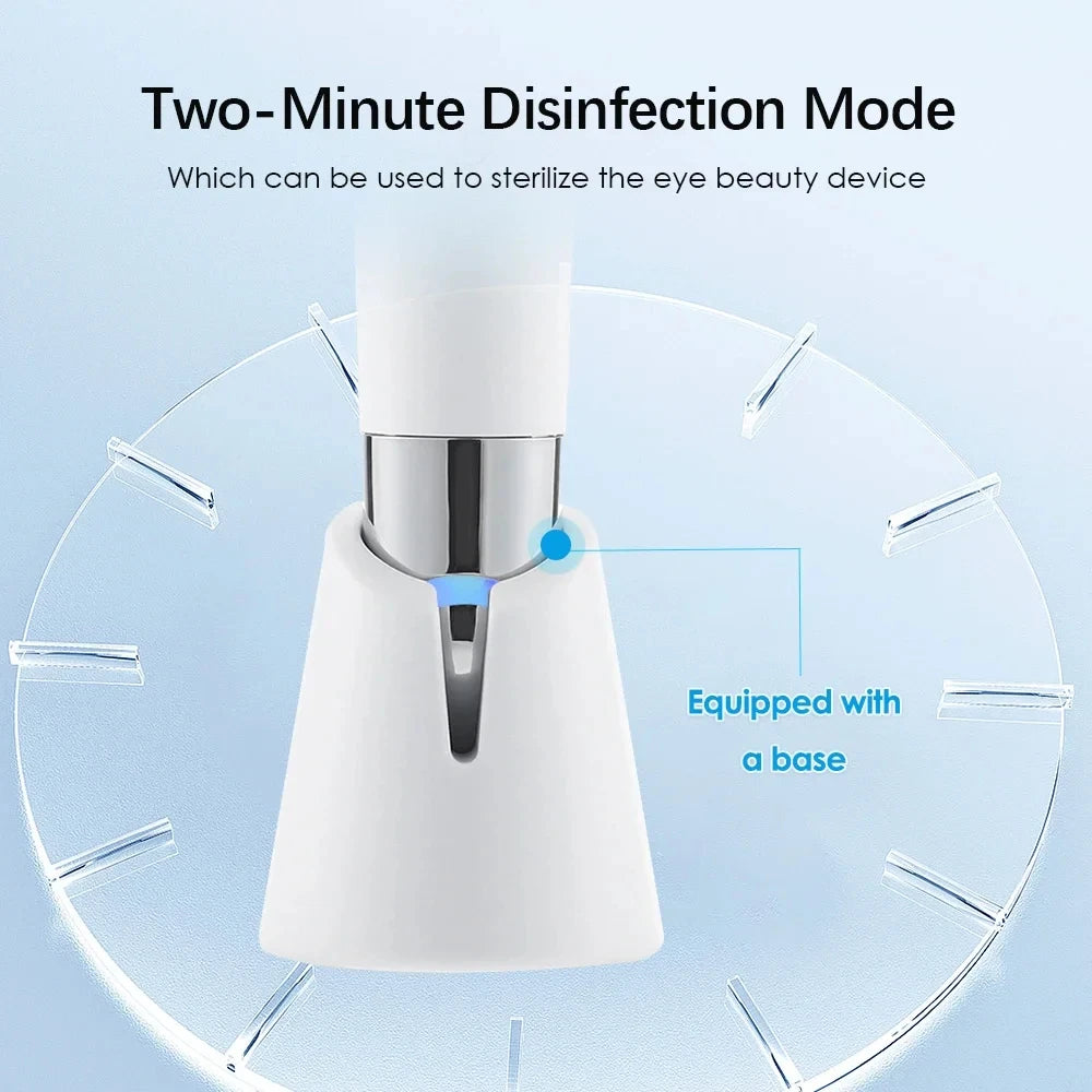 Vibration Eye Massager With Hot Compress And Blue Light - Smarsty