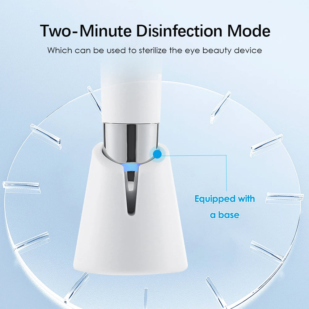 Vibration Eye Massager With Hot Compress And Blue Light - Smarsty