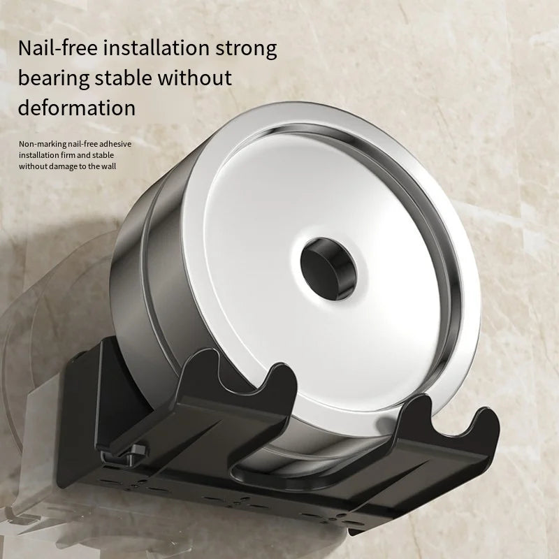 Wall Mounted Hair Dryer Storage Rack for Bathroom - Smarsty