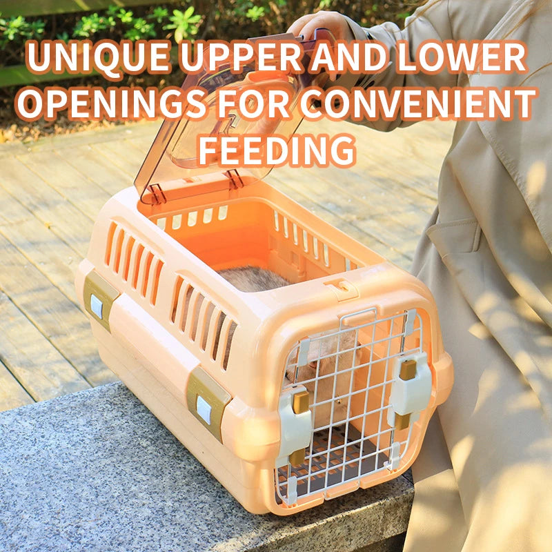 Outdoor Portable Cat Carrier with Breathable Design - Smarsty