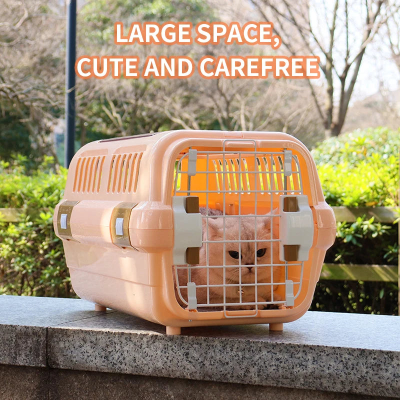 Outdoor Portable Cat Carrier with Breathable Design - Smarsty