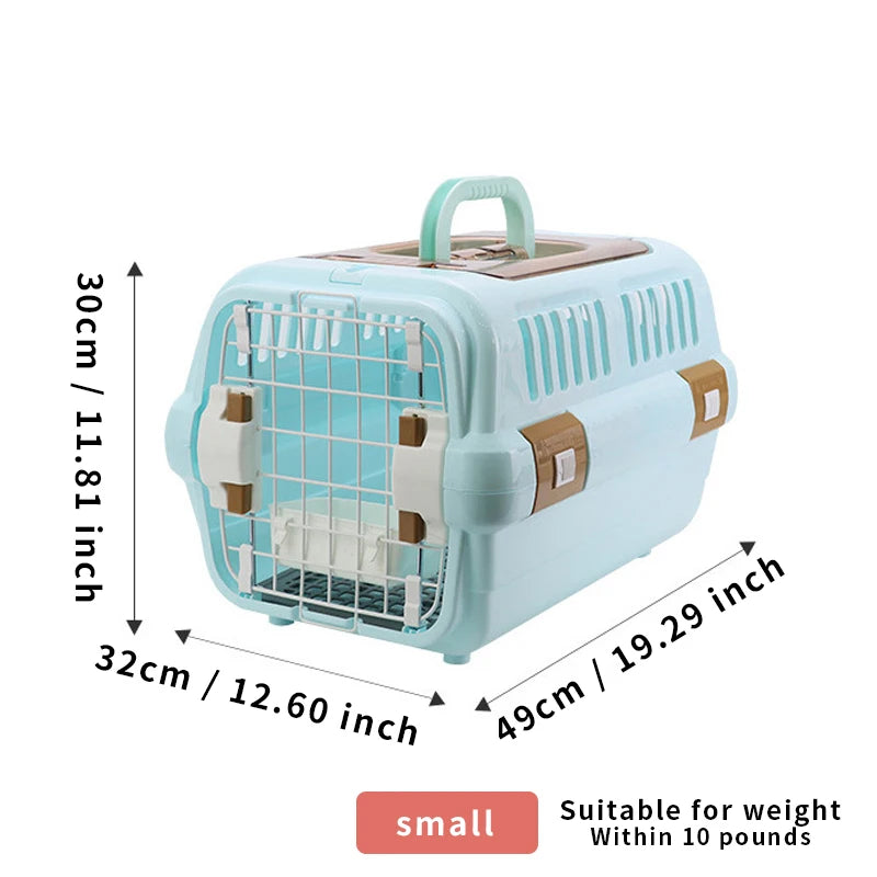 Outdoor Portable Cat Carrier with Breathable Design - Smarsty