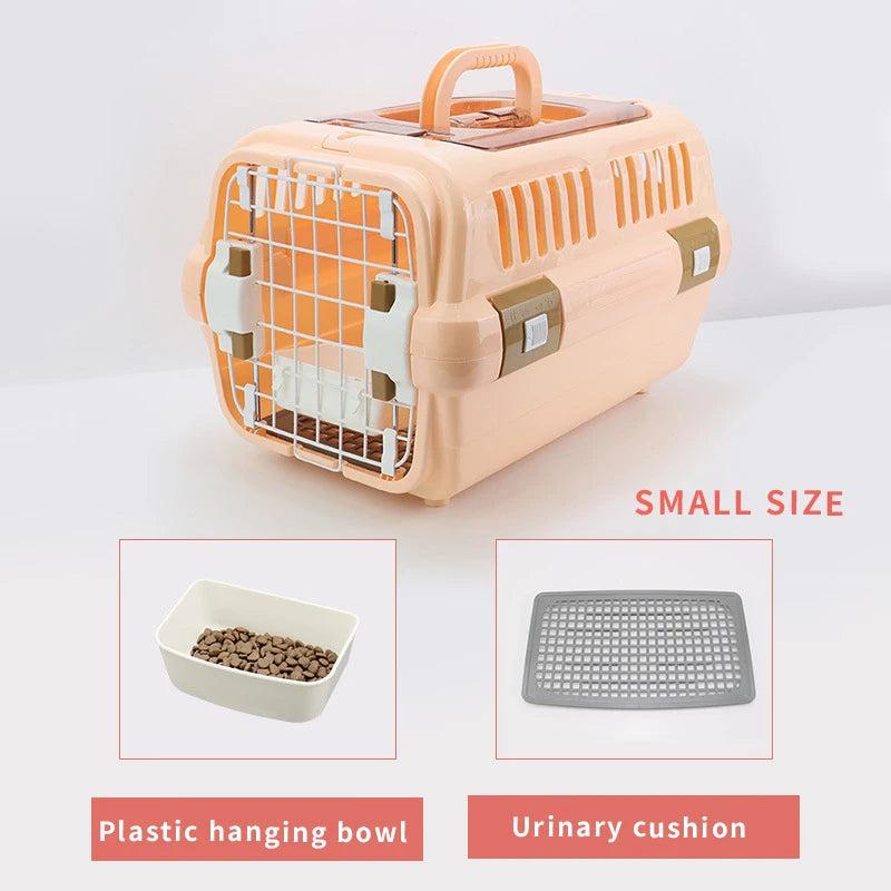 Outdoor Portable Cat Carrier with Breathable Design - Smarsty