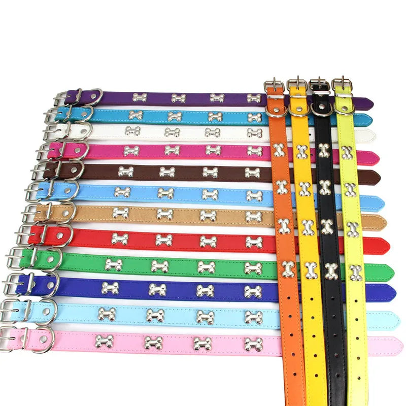 Durable Leather Dog Collars with Personalized Features - Smarsty