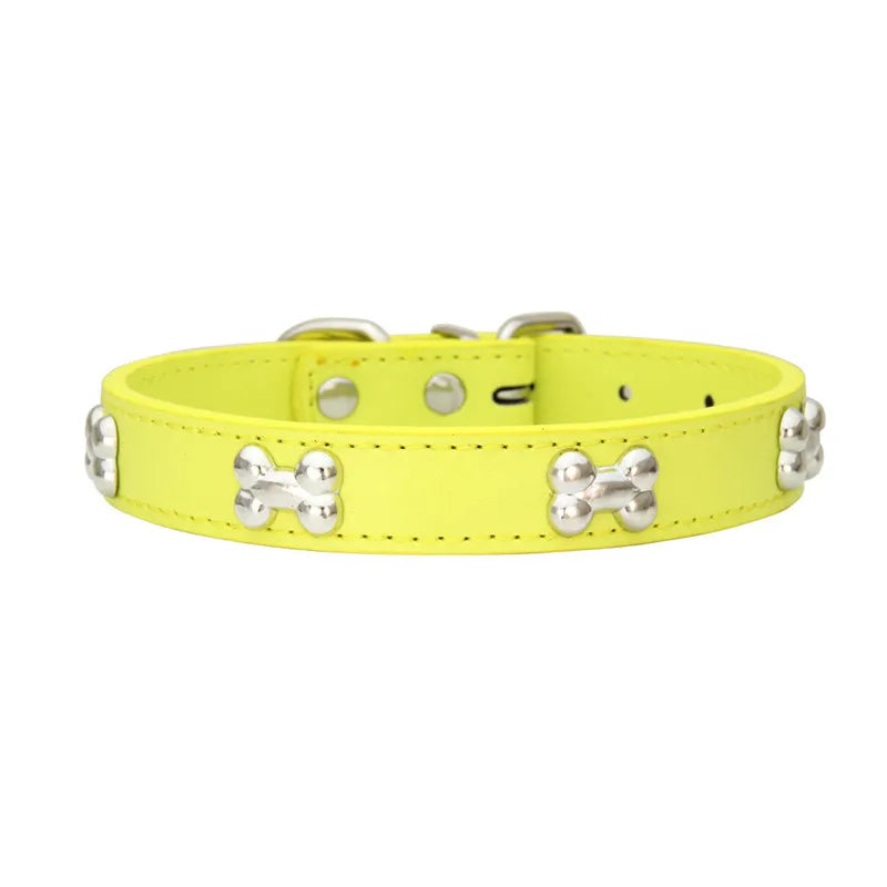 Durable Leather Dog Collars with Personalized Features - Smarsty