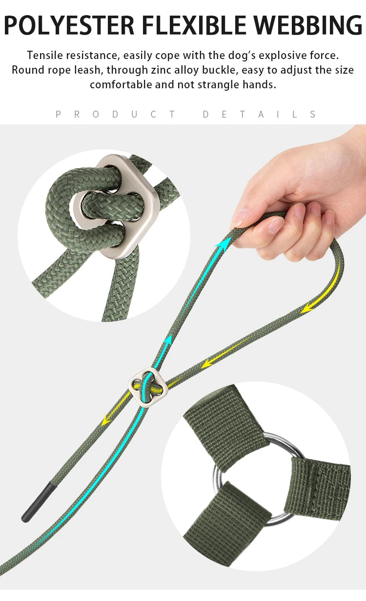 Adjustable Reflective Dog Harness Leash Set for Small Dogs - Smarsty