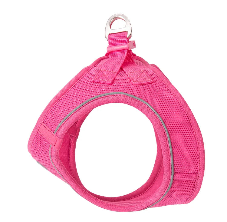 Adjustable Reflective Dog Harness Leash Set for Small Dogs - Smarsty