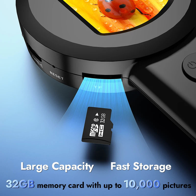 Hayve 2 Inch Digital Microscope with 100X Zoom Magnification - Smarsty