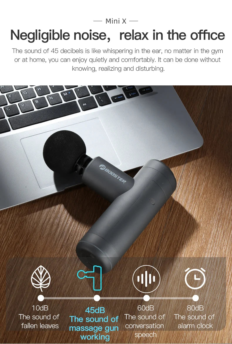 Booster Mini X Massage Gun for Deep Tissue Relief - Smarsty