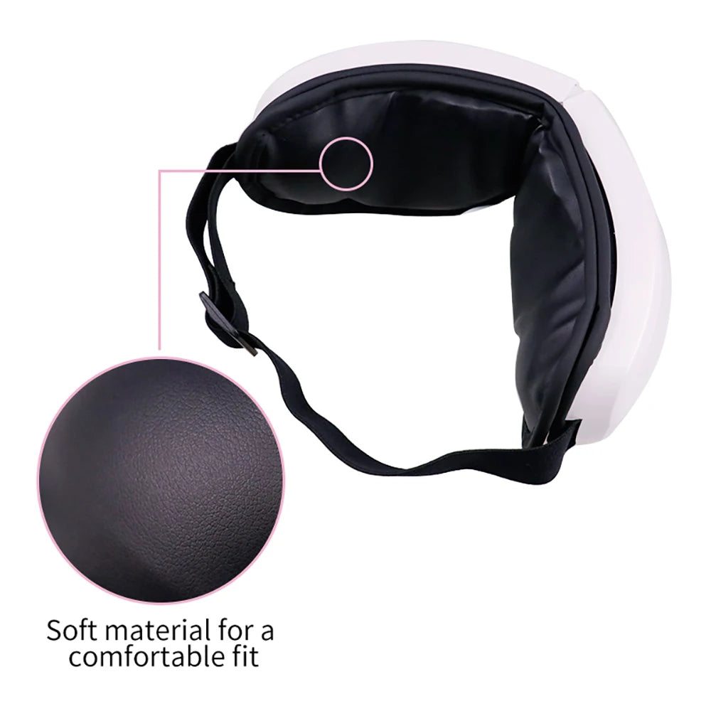 6D Smart Eye Massager with Bluetooth Music Relaxation - Smarsty