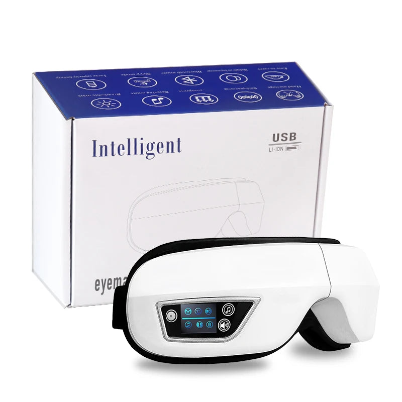 6D Smart Eye Massager with Bluetooth Music Relaxation - Smarsty