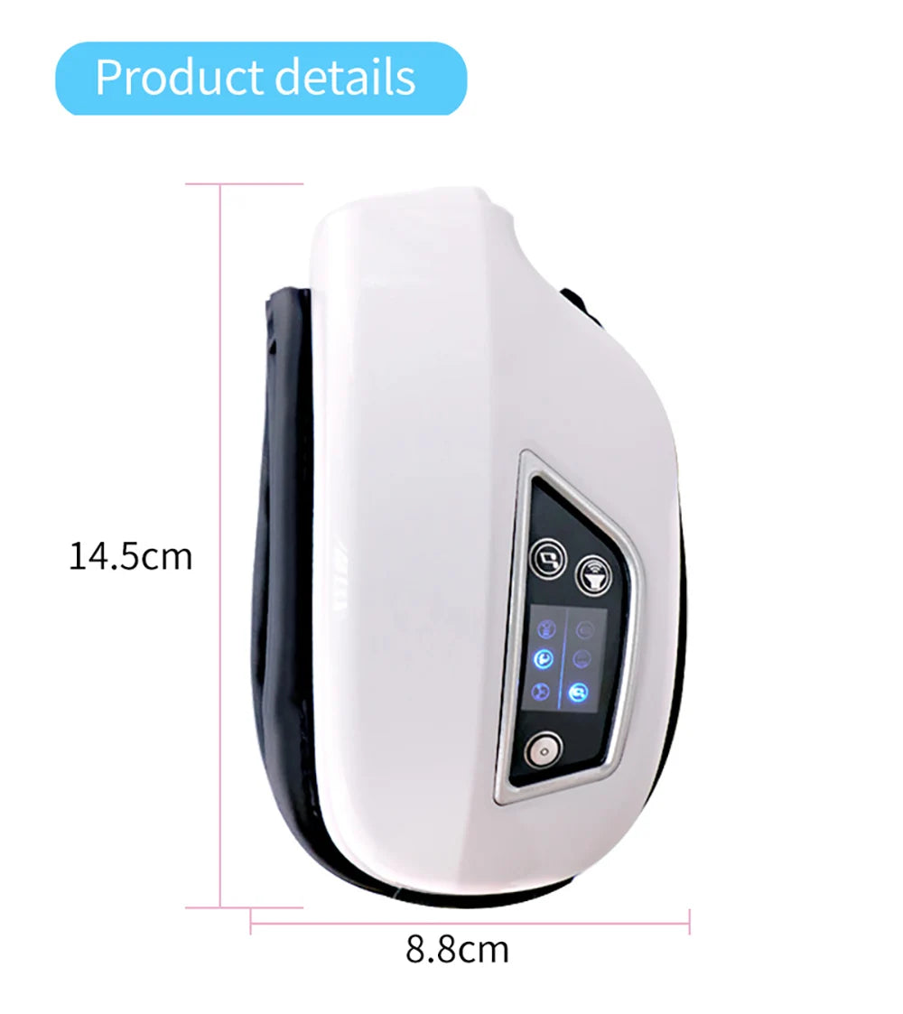 6D Smart Eye Massager with Bluetooth Music Relaxation - Smarsty