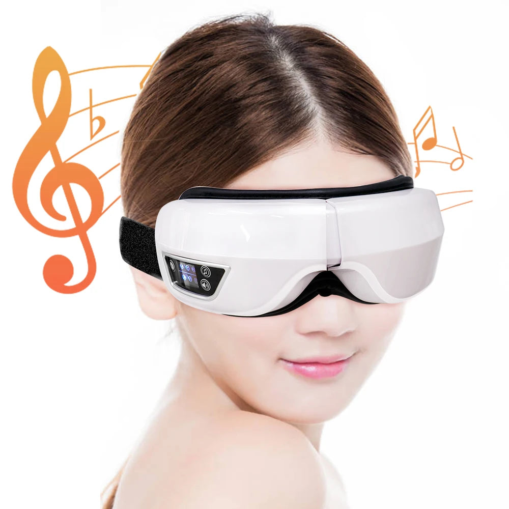 6D Smart Eye Massager with Bluetooth Music Relaxation - Smarsty