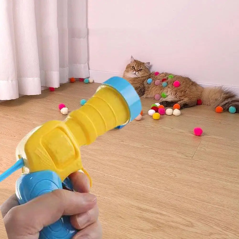 Interactive Cat Toy Ball Launcher for Fun Training - Smarsty