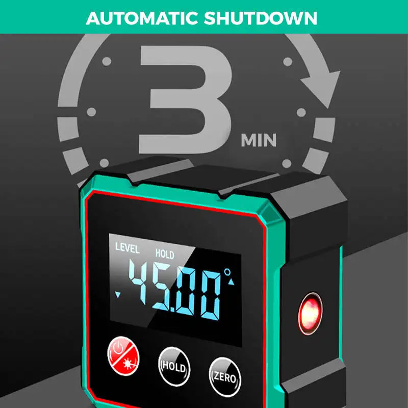 Laser Digital Protractor Inclinometer with Magnetic Base - Smarsty