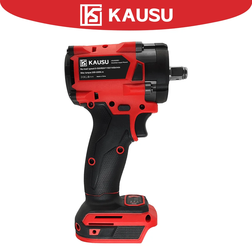 Compact Cordless Impact Wrench with High Torque - Smarsty