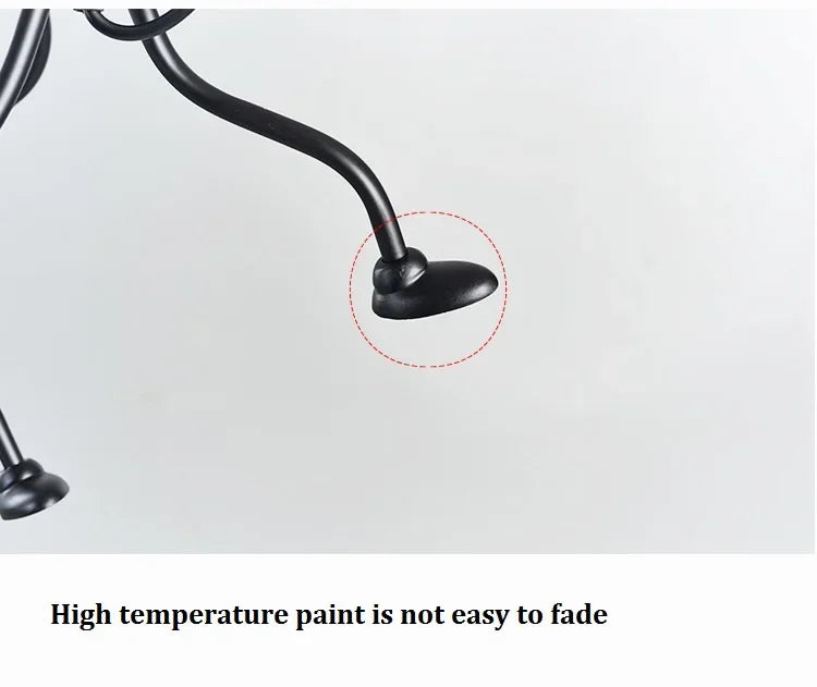 Vintage Iron Chandelier LED Ceiling Lamp for Kids Room - Smarsty