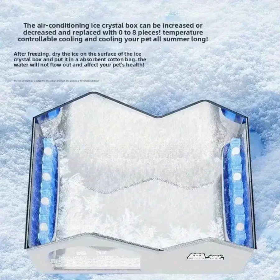 Summer Cooling Cat and Dog Ice House Bed - Smarsty