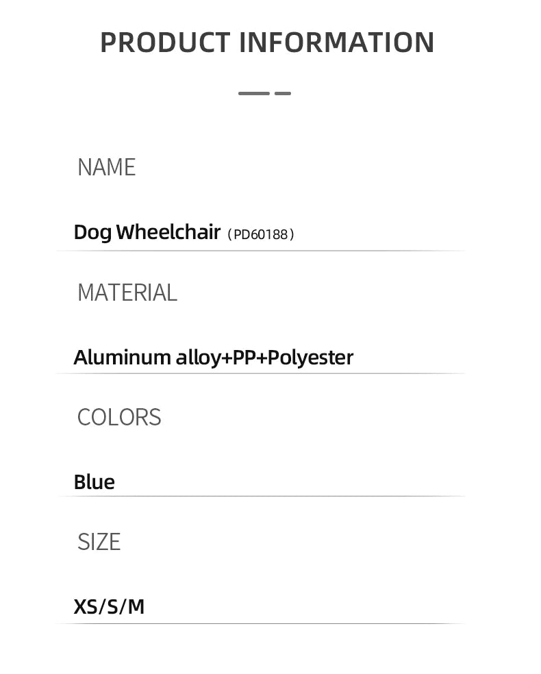 Adjustable Dog Wheelchair Cart for Enhanced Mobility - Smarsty