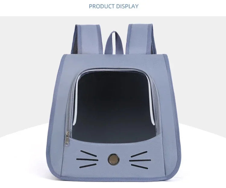 Breathable Cat Carrier Backpack for Outdoor Travel - Smarsty