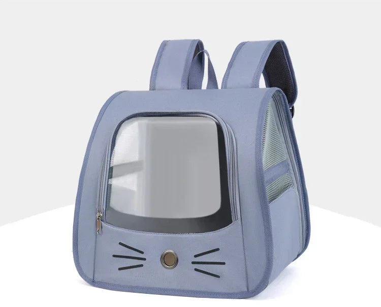 Breathable Cat Carrier Backpack for Outdoor Travel - Smarsty